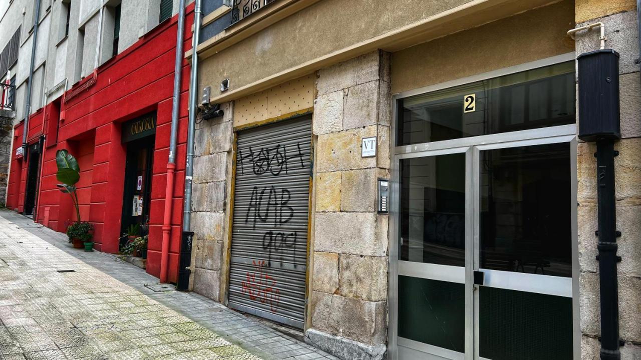 Casco Viejo Con Encanto Y Wifi, Vivienda Turistica Larrinaga Bilbau Exterior foto